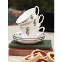 Cup with Saucer Alice In Wonderland 210ml Tea - 3