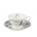 Cup with Saucer Alice In Wonderland 210ml Tea - 1