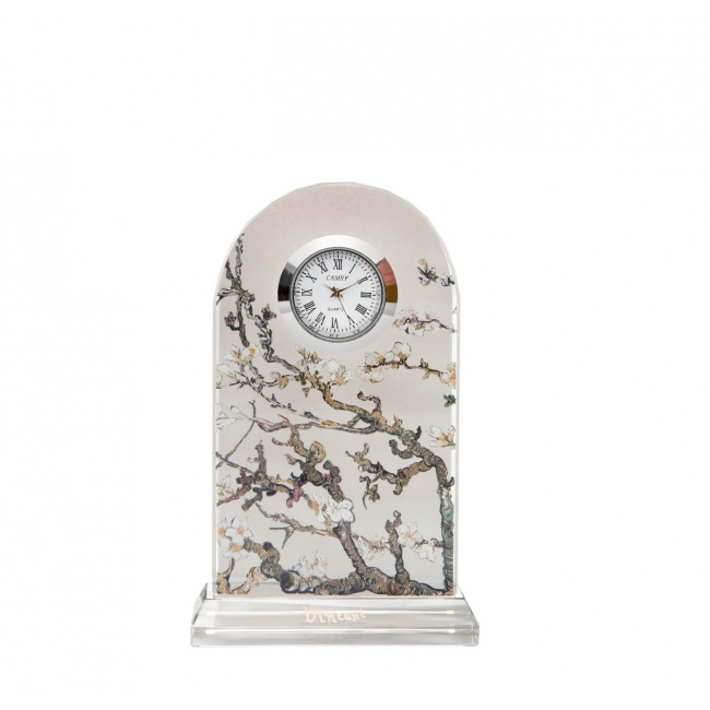 Zegar stołowy Almond Tree Silver 11x6cm