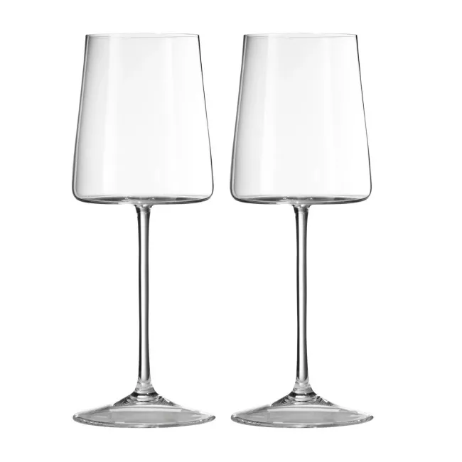 Komplet 2 kieliszków Vera Wang Metropolitan 300ml do wina białego - 1