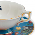 Cup with Saucer Wonderlust 140ml Sapphire Garden Tea - 11
