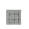 Square Smoke Plate 28cm - 1