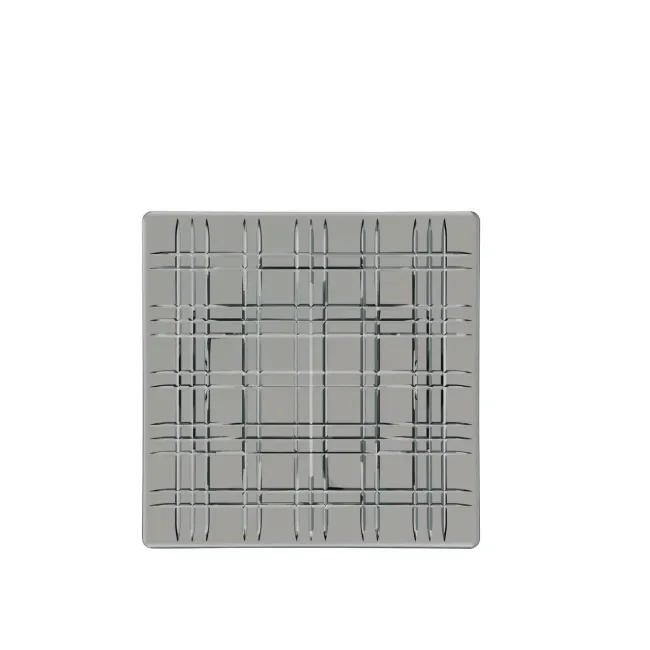 Square Smoke Plate 28cm - 1