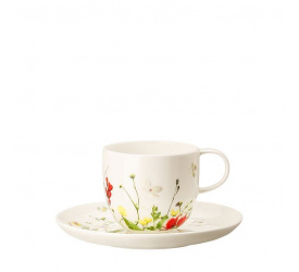 Filiżanka ze spodkiem Tajemniczy Ogród 200ml (180ml) Coupe do kawy