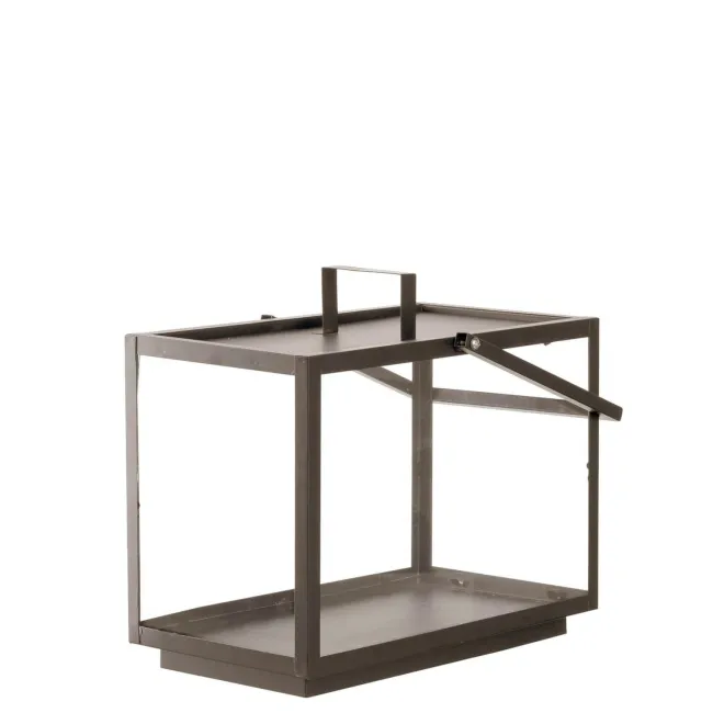 Casolare Lantern 26x30x19cm Brown - 1
