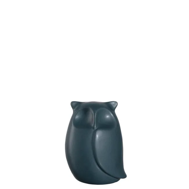 Figurka Sowa Calmo 8cm butelkowa zieleń