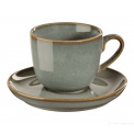 Cup with Saucer Saisons Eucalyptus 230ml for Coffee/Tea - 1