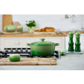 Signature Cast Iron Pot 26cm 4.1l Bamboo Green - 10