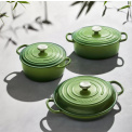 Signature Cast Iron Pot 26cm 4.1l Bamboo Green - 13