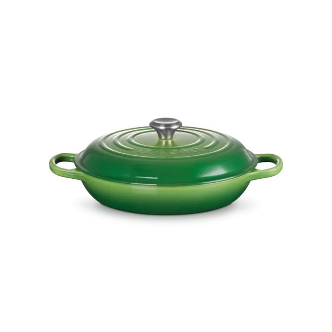 Signature Cast Iron Pot 30cm 3.5l Bamboo Green