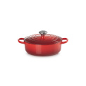Garnek Gourmet 24cm 3,1l wiśniowy