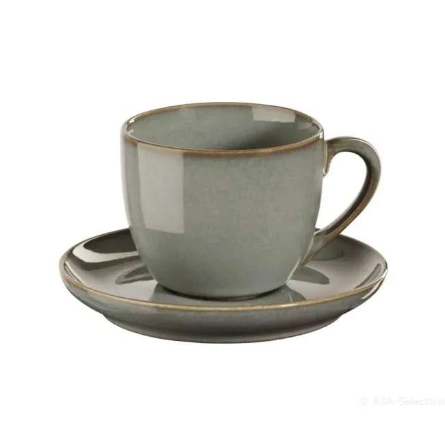 Filiżanka ze spodkiem Saisons Eucalyptus 90ml do espresso