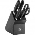 Set of 4 Four Star Knives in Black Block