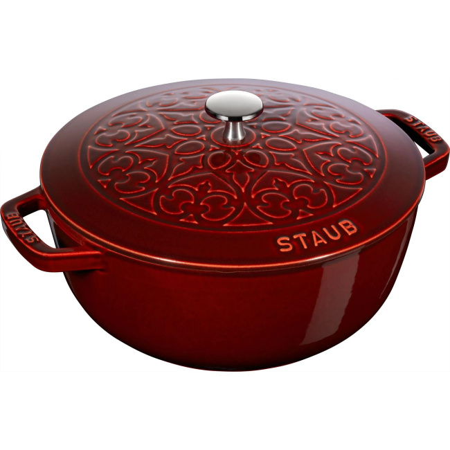 Cocotte Lilia Cast Iron Pot 5L 26cm Grenadine