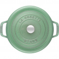Cocotte Cast Iron Pot 3.8L 24cm Mint - 19