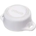 Komplet 4 garnków Mini Cocotte 200ml 10cm kość słoniowa - 3