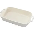 Zestaw 3 półmisków ceramicznych Cooking biały - 3