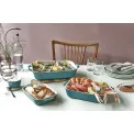 Zestaw 3 półmisków ceramicznych Cooking biały - 10