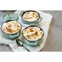 Mini Cocotte Cast Iron Pot 250ml 10cm Mint - 9