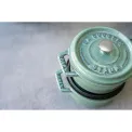 Mini Cocotte Cast Iron Pot 250ml 10cm Mint - 6