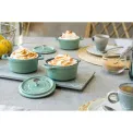Mini Cocotte Cast Iron Pot 250ml 10cm Mint - 11