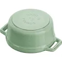 Mini Cocotte Cast Iron Pot 250ml 10cm Mint - 3