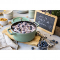 Cocotte Cast Iron Pot 2.2L 20cm Mint - 8