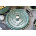 Cocotte Cast Iron Pot 2.2L 20cm Mint - 11