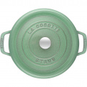 Cocotte Cast Iron Pot 2.2L 20cm Mint - 19
