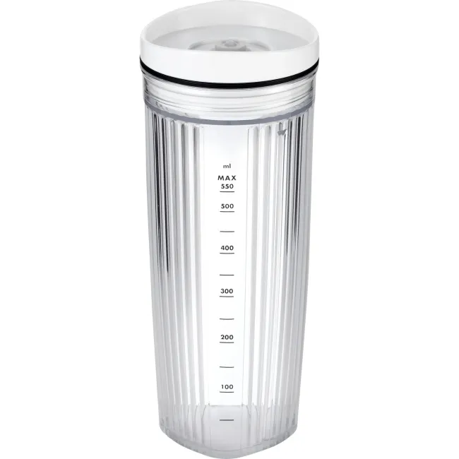 Enfinigy Blender Bottle with Vacuum Lid 550ml White