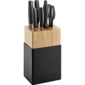 Set of 4 Now S Knives in Block + Scissors + Sharpener - 1