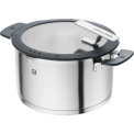 Garnek Simplify 24cm 6l z pokrywką wysoki