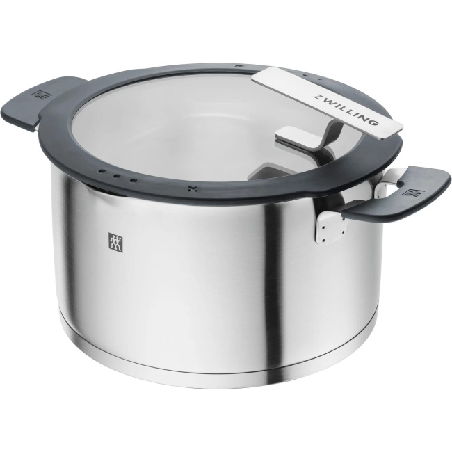 Garnek Simplify 24cm 6l z pokrywką wysoki