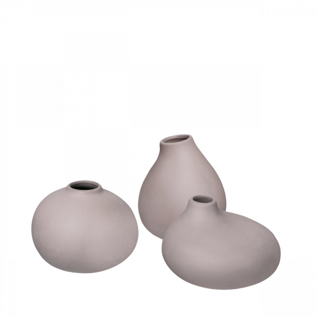 Set of 3 Nona Bark Vases - 1
