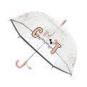 Children's Transparent Umbrella with Cat Whistle - 4