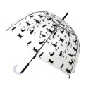 Long Transparent Dome Umbrella Chat Noir - 1