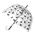 Parasol przezroczysty długi kopuła Chat Noir - 4