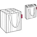 Bottlebag Bottle Bag Twist Silver - 3