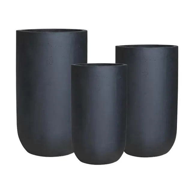 Donica 50x26cm czarna (1 sztuka - S) - 1