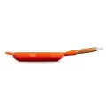 Patelnia żeliwna 28cm płomienna - 2