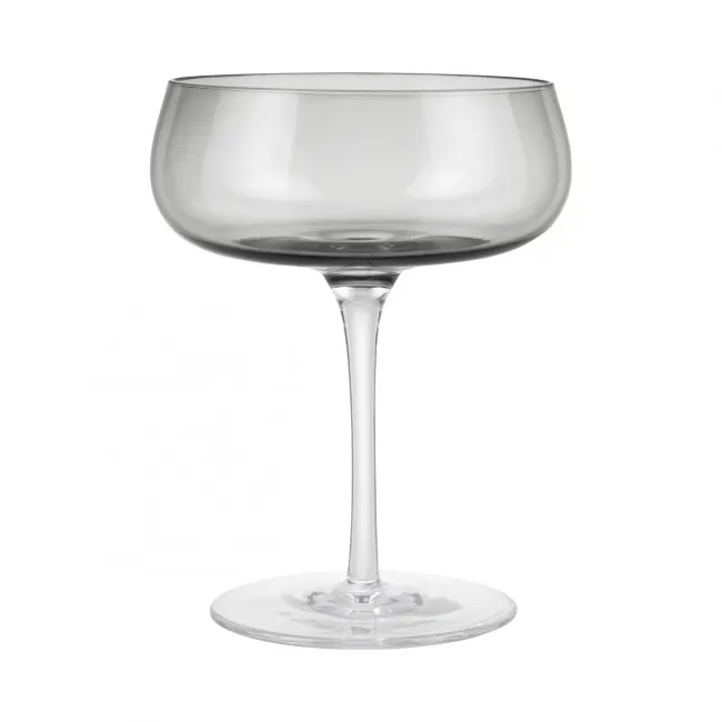 Set of 2 BELO Champagne Glasses 200ml Smoke