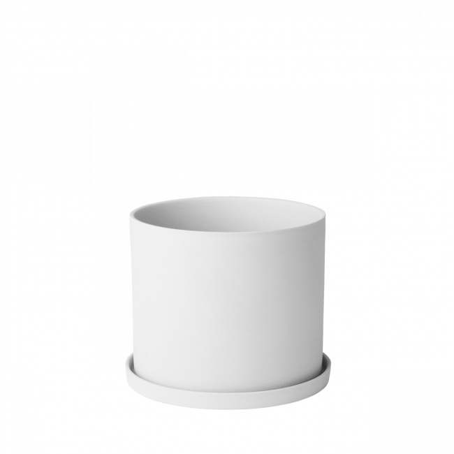 Nona Herb Pot 12.5cm White