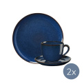 Saisons Midnight Blue Coffee Set for 2 People (6 pcs.)