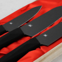 Set of 3 Satake Black Knives - 2