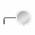 Modo LED Wall-Mounted Cosmetic Mirror Black - 1