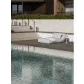 Set of 4 Sauna Towels Riva 100x200cm White - 3
