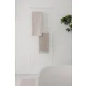 Set of 4 Sauna Towels Riva 100x200cm White - 5