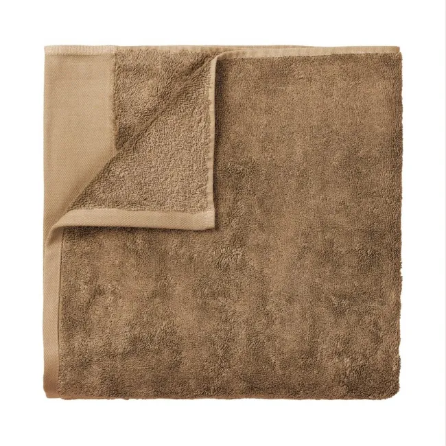 Set of 4 Bath Towels Riva 70x140cm Tan - 1