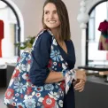 Siatka Mini Maxi shopper 15l florist indigo - 8