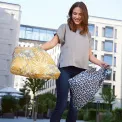 Siatka Mini Maxi shopper 15l florist indigo - 5